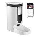 Alimentador Automático Inteligente 4L com App, Voz e Bateria Reserva para Cães e Gatos