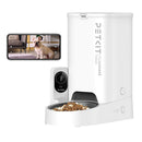 Alimentador Automático Inteligente com Câmera HD 1080P, Áudio Bidirecional e App - 3L