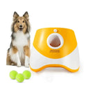 Lançador Automático de Bolinhas para Cães - Brinquedo Interativo com 3 Distâncias Ajustáveis