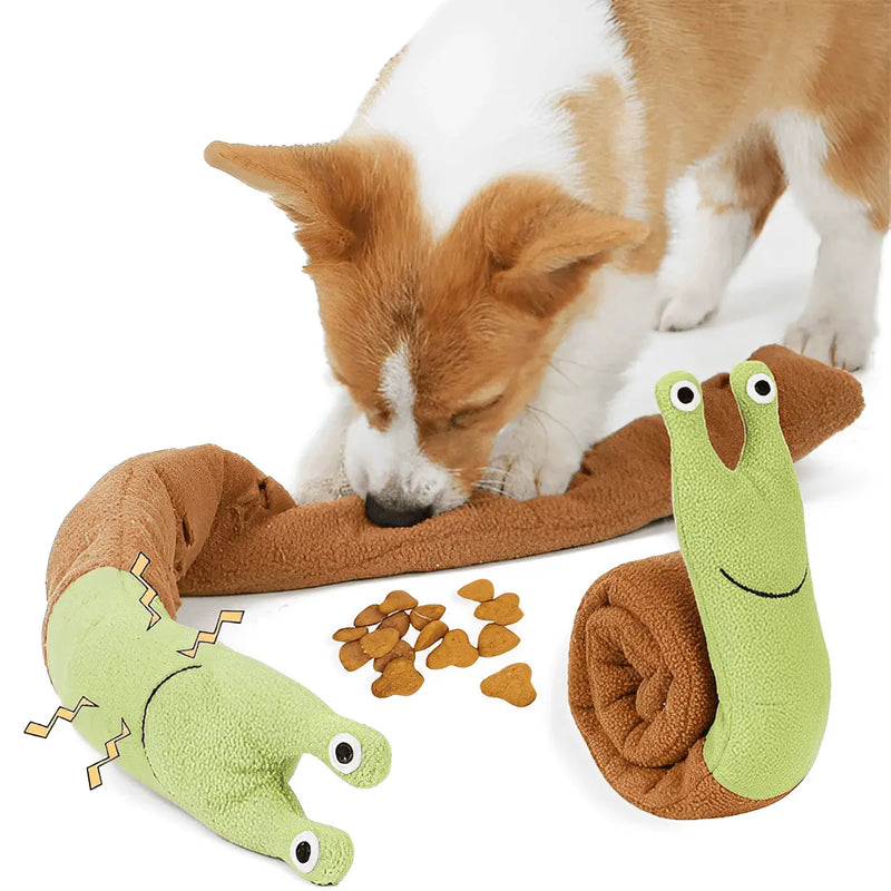 Brinquedo Interativo Pet Caracol Comedouro Lento Tira Tédio