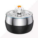 Bebedouro Pet Premium Aço Inox com Filtro 4 Níveis 3L