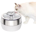 Bebedouro Pet Premium Aço Inox com Filtro 4 Níveis 3L