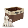 Caixa de Brinquedos Personalizada para Cães e Gatos