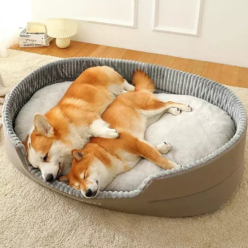 Cama Kimpets com Barreira Windshield para Cães e Gatos - Almofada Inclusa