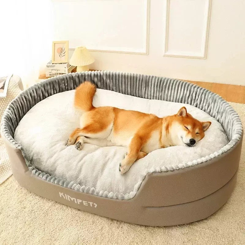 Cama Kimpets com Barreira Windshield para Cães e Gatos - Almofada Inclusa