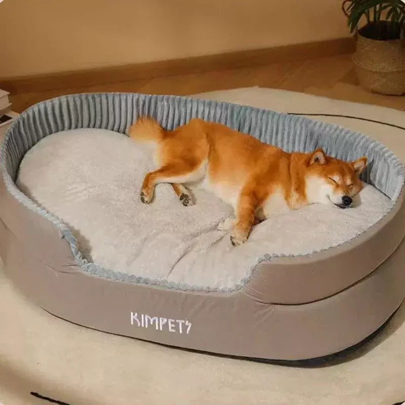 Cama Kimpets com Barreira Windshield para Cães e Gatos - Almofada Inclusa