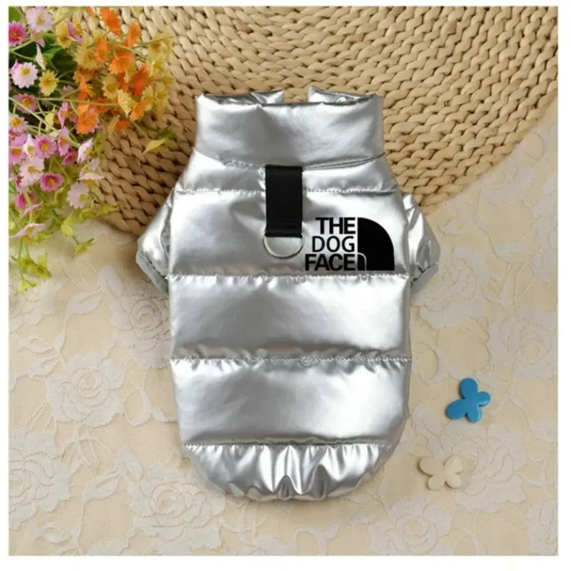 Casaco Impermeável Cão Inverno Puffer - Jaqueta Pet Acolchoada