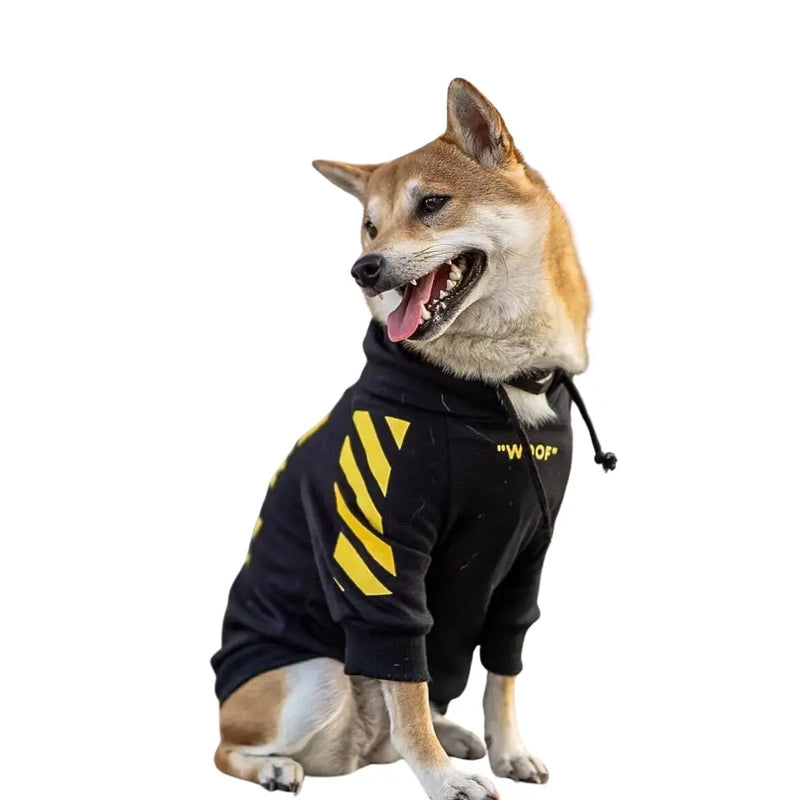Moletom Confortável para Cachorro Dog Woof Algodão