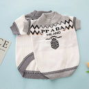 Roupa de Cachorro de Malha Pawda - Blusa Fashion para Cães