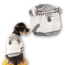 Roupa de Cachorro de Malha Pawda - Blusa Fashion para Cães