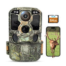 Câmera de Trilha 4K WiFi com App - Sensor de Movimento e Visão Noturna