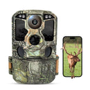 Câmera de Trilha 4K WiFi com App - Sensor de Movimento e Visão Noturna