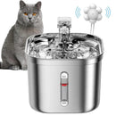 Fonte Bebedouro Automático Aço Inox Gatos com Sensor