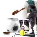 Lançador de Bolas com Recompensa de Comida Automático - Movimento Pet